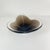 Tan Free-Form Blown Smoked Glass Bowl, 1970 For Sale - Image 8 of 9