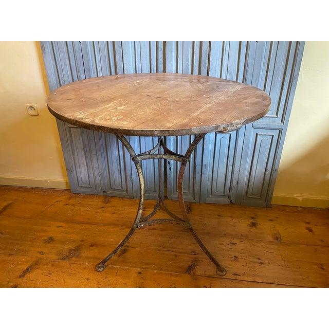 Bistro Table Side Table French, 1890s For Sale - Image 15 of 15