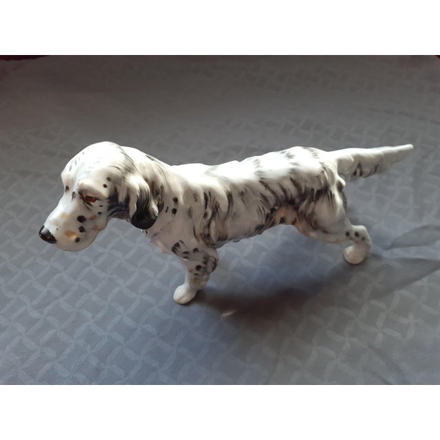 1980s Royal Doulton English Setter Dog Figurine Chairish