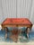 Wood English Writing Desk with Flaps and Leather Top, 1900 For Sale - Image 7 of 18