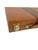 Ralph Lauren Vintage Mid-Century Cream and Brown Striped Backgammon Game Set in Travel Case For Sale - Image 4 of 9