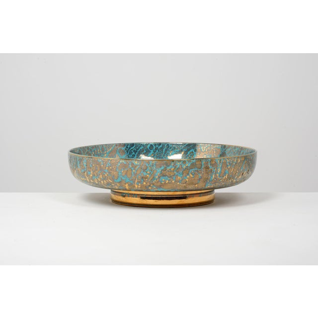 Modern Art Deco Fruit Bowl by Mazeaud & Faver for Ateliers De Sèvres, 1930 For Sale - Image 3 of 7
