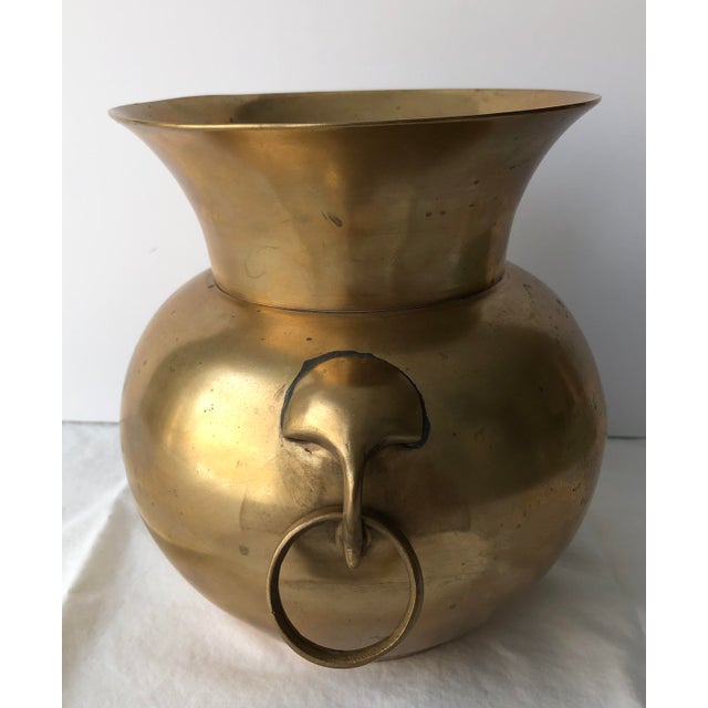Vintage Brass Spittoon/Decorative Handled Vessel Chairish