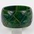 Bakelite Bracelet Bangle BlueMoon with Carving For Sale In Atlanta - Image 6 of 7
