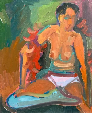 Nude Figure Painting Bay Area Hartman