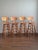 Mid 20th Century Mid-Century Modern Slatted Bar Stools, Set of 4, Attributed to Arthur Umanoff For Sale - Image 5 of 16