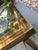 Brass Picture Frame Console Table From Mastercraft For Sale In Denver - Image 6 of 12