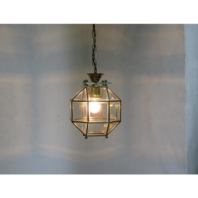 Art Nouveau Octagon Ceiling Light in the style of Adolf Loos For Sale - Image 3 of 18
