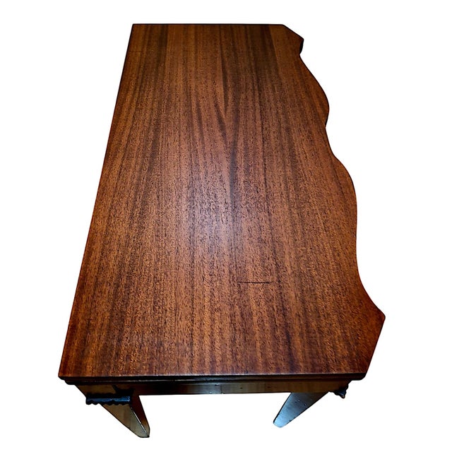 Federal Style Flip-Top Mahogany Table For Sale - Image 9 of 13