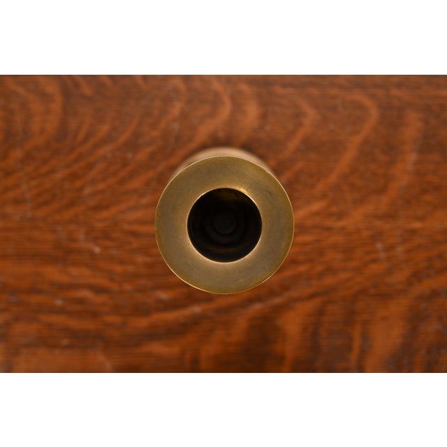 Tiffany Studios Tiffany Studios New York Bronze Candlestick, Circa 1910 For Sale - Image 4 of 12