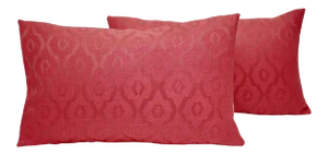 Jane Shelton "Camelot" 20" X 12" Damask Pillows - a Pair