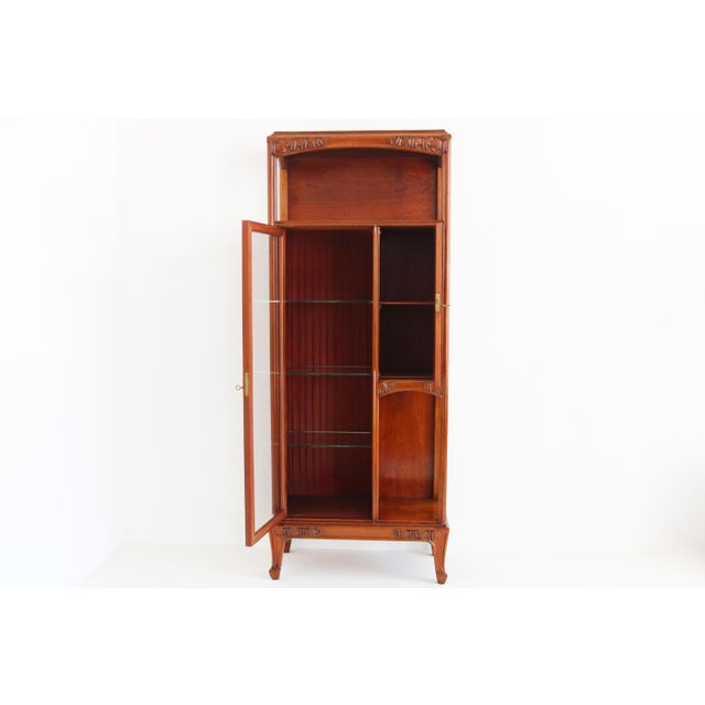 Art Nouveau Marquetry Display Cabinet by Louis Majorelle, France, 1900 For Sale - Image 10 of 18
