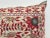 19th Century Rajasthani Silk Embroidered Mirrorwork Pillow With Birds and Flowers For Sale - Image 4 of 11