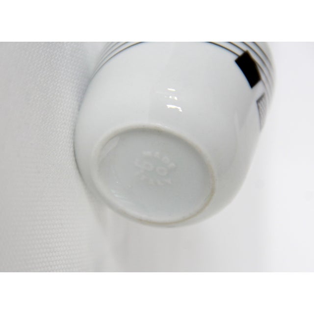 Black Vintage Italian Coffee Set by Morinox, 1980s, Set of 3 For Sale - Image 8 of 11