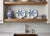 Ceramic Pair Mid-Century Inspired Italian Ceramic Oyster Plates by Les-Ottomans For Sale - Image 7 of 12