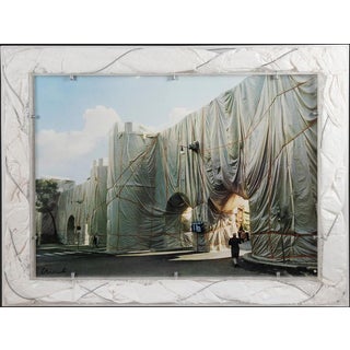 Christo and Jeanne-Claude, Wrapped Roman Wall Limited Edition 150, 1974, Photolithograph For Sale