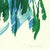 Contemporary The Blue Green Dress 1 - Abstract Minimalist Figurative Ink Painting on Paper by Bettina Mauel For Sale - Image 3 of 7