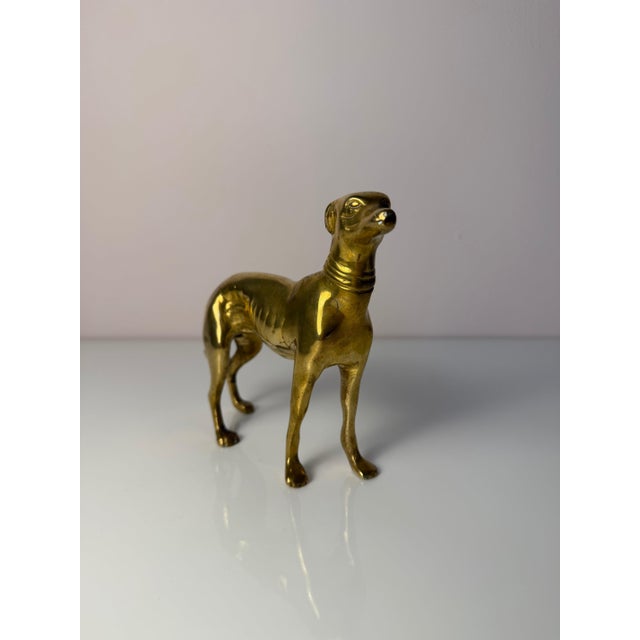 Brass Greyhound, Denmark, Set of 2 For Sale - Image 5 of 11