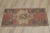Traditional 1970s Turkish Vintage Geometric Wool Oushak Doormat Rug For Sale - Image 3 of 9