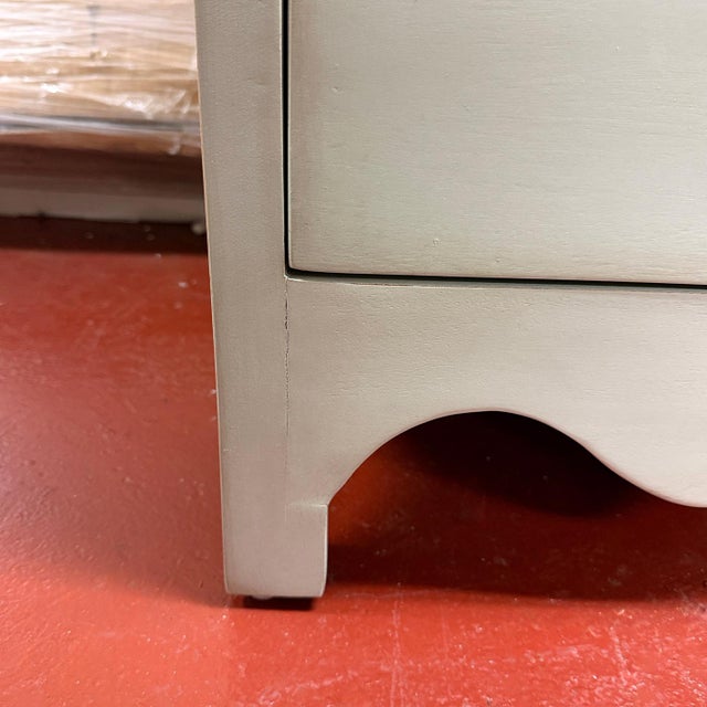 Mid-Century Style Vintage Fennel Green Dresser – Open Box For Sale - Image 10 of 10