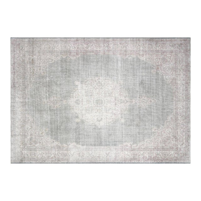 1960s Turkish Oushak Rug For Sale