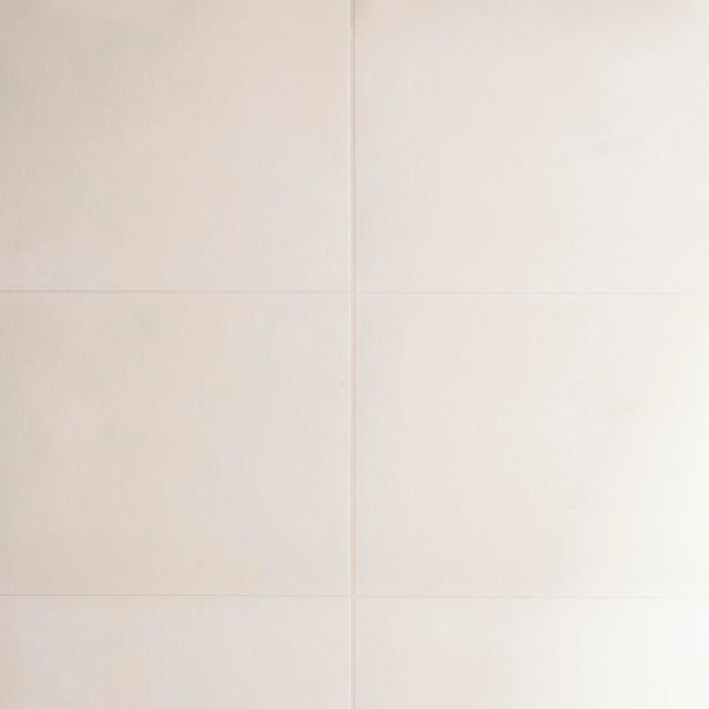 Schumacher Glossed Vellum Wallpaper in Cream For Sale