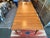 Brown Ethan Allen Arts & Crafts Style Cherry Dining Table With Eight Slat-Back Chairs For Sale - Image 8 of 17