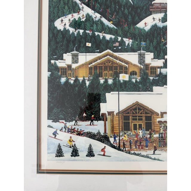 Framed, Hand-Signed Lithograph by Jane Wooster Scott Titled "Mountain Majesty” For Sale - Image 10 of 13