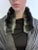 Gray Evelyne Prélonge Cashmere & Faux Fur Shawl – Luxe Gray Wrap, Made in France For Sale - Image 8 of 11