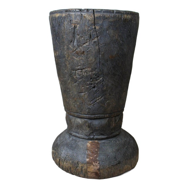 Vintage African Grain Stomper For Sale