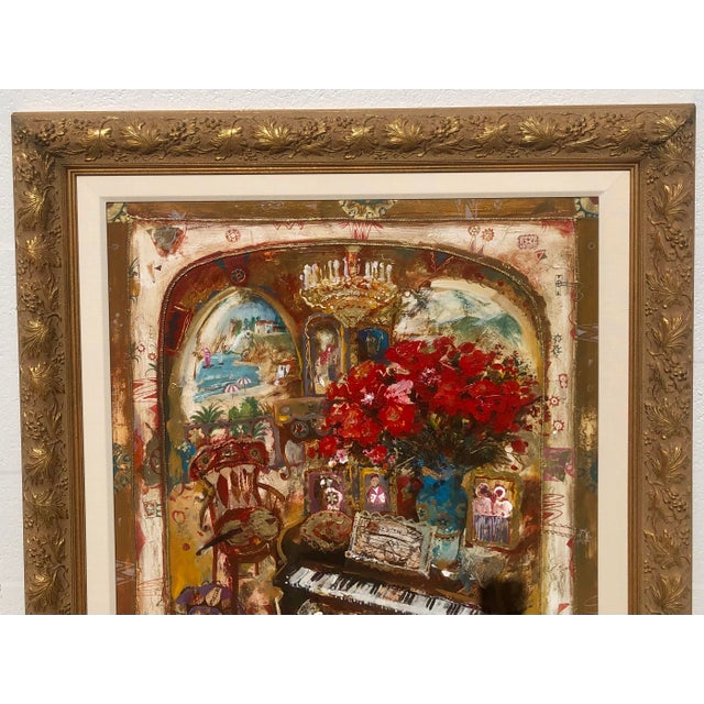 Kim Tkatch (Born1963-) Oil on Canvas Original Signed Painting Framed For Sale - Image 4 of 14