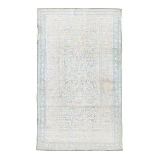 Galerie Shabab Collection Mid-20th Century Indian Cotton Agra Accent Rug For Sale