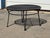 Mid-Century Modern Vintage Woodard Style Outdoor Wrought Iron Round Coffee/ Cocktail Table For Sale - Image 3 of 10