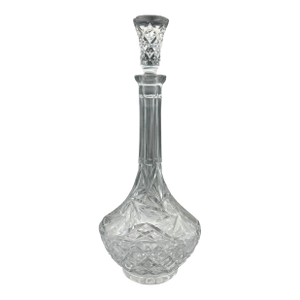 Vintage Hollywood Regency Style Crystal Decanter