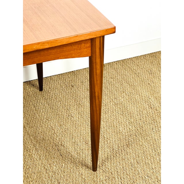 Wood Scandinavian Teak Dining Table, 1960 For Sale - Image 7 of 16