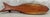 Mid 20th Century Vintage Rustic Folk Art Wood Fish Coat, Hat Rack For Sale - Image 5 of 12