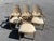 Mid 20th Century Mid 20th Century Spiral Web Back Spiderweb Dining Chairs Style of Francisco Molon For Sale - Image 5 of 11