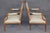 Late 19th Century Pair 19th C French Louis XVI Style Carved Armchairs For Sale - Image 5 of 13