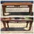 Late 20th Century Vintage Asian Carved Elm Wood 46” Long Bench Accent Table Window Seat Plant Stand For Sale - Image 5 of 10