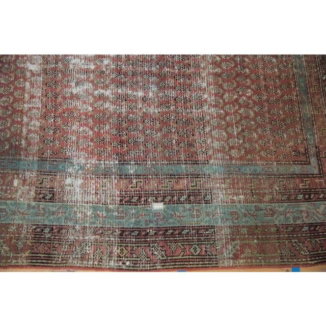 Antique Distressed Malayer Rug Runner - 6'8" X 16'4" For Sale In New York - Image 6 of 13