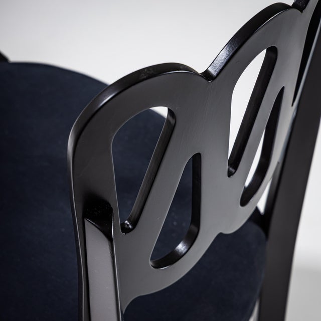 Model G6G Dining Chairs by Gio Ponti for Montina, Italy, 1969, Set of 4 For Sale - Image 9 of 11