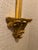 Gold 1940s Ornate Pair of Carved Giltwood Wall Shelves For Sale - Image 8 of 10