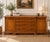 Brown Small English Empire Style Sideboard, 1950s For Sale - Image 8 of 9