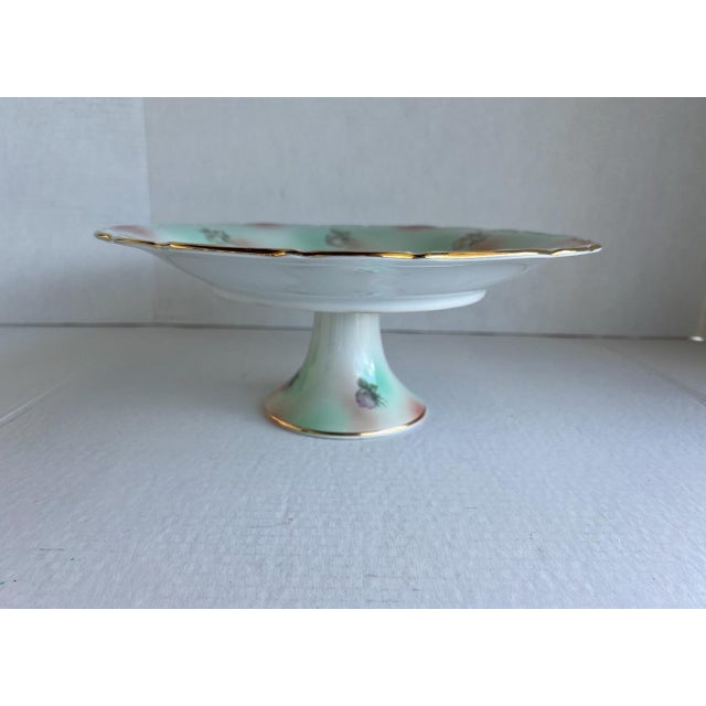 Vintage Bavaria Cake Stand/Pedestal Serving Plate For Sale - Image 4 of 8