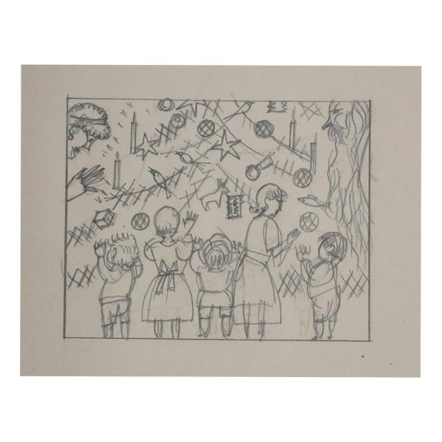 Jean-Emile Laboureur, The Celebrations, Pencil For Sale