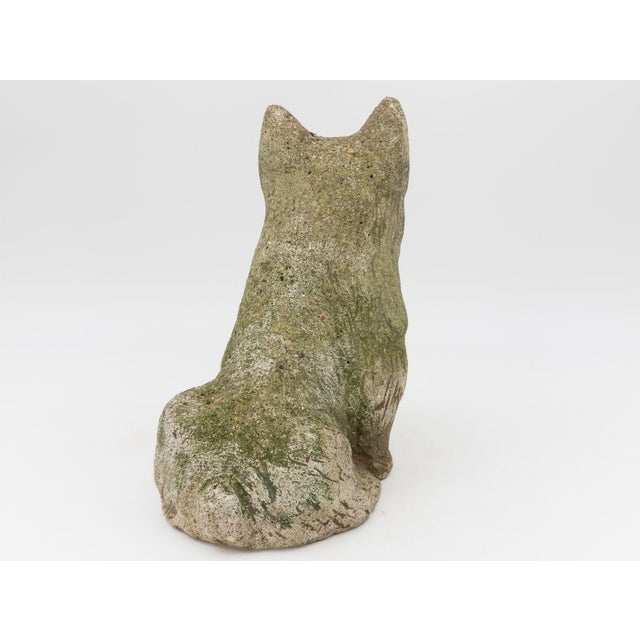 1960s Composite Stone Scottie or Westie Dog, English Mid 20th C. For Sale - Image 5 of 10