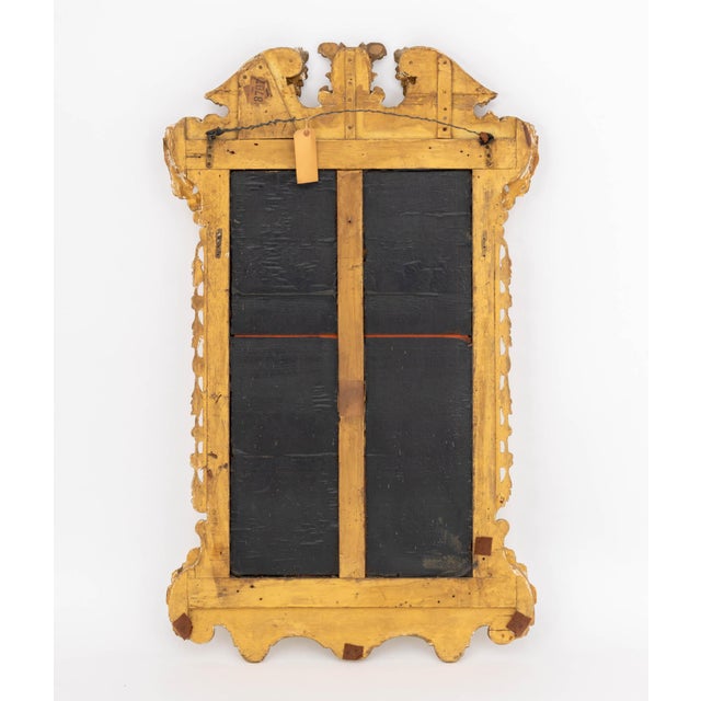 18th Century George II Giltwood Framed Mirror For Sale - Image 9 of 9