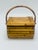 Vintage Bamboo Lidded Basket For Sale - Image 9 of 10
