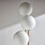 Metal and Glass Floor Lamp, 1980s For Sale - Image 3 of 10