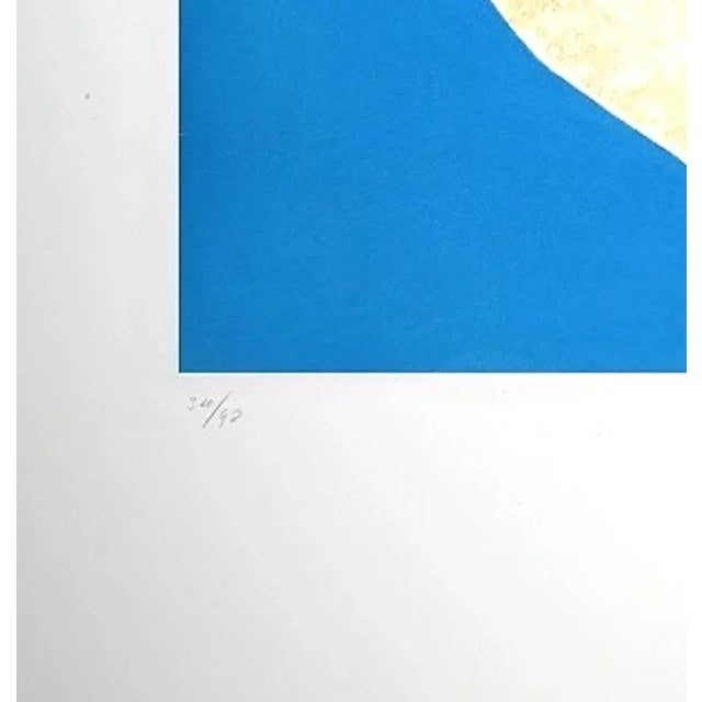 Incavo Blu is an original Contemporary Artwork realized by Giuseppe Santomaso (Venice, 1907 - Venice, 1990) in 1970....